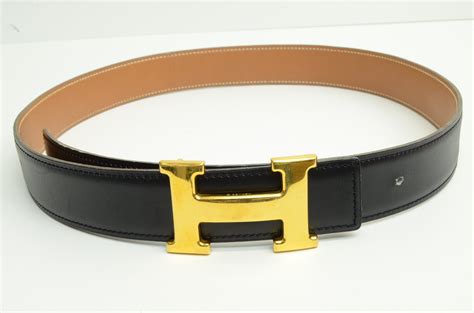 hermes black h buckle|authentic hermes belt buckle.